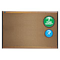 Quartet® Select Prestige™ Color Cork Bulletin Board, 48" x 72", Aluminum Frame With Maple Finish 1 thumbnail image