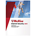 McAfee® Internet Security 2010, For 3 Users, Traditional Disc