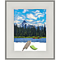 Amanti Art Imperial White Picture Frame, 16" x 19", Matted For 11" x 14"