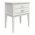 Ameriwood™ Stella Accent Table, 28"H x 23-5/8"W x 15-5/8"D, White