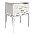 Ameriwood™ Stella Accent Table, 28"H x 23-5/8"W x 15-5/8"D, White 1 thumbnail image