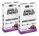 Optimum Nutrition Essential Amino Energy Stick Packs, 0.31 Oz, Concord Grape, 6 Sticks Per Box, Pack Of 2 Boxes 1 thumbnail image