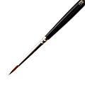 Winsor & Newton Series 7 Kolinsky Sable Pointed Round Paint Brush, Black, Sable Hair, Size 1 1 thumbnail image