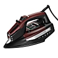 Sunbeam Advanced LED Iron With Adonised Soleplate, Red/Black