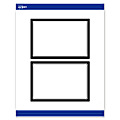 Avery® Print-To-The-Edge Postcards With Sure Feed®, S00-DM5-PRMWC10, 4" x 6", Matte White, Preprinted Double Black Border Design, Pack Of 20 1 thumbnail image