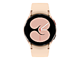Samsung Galaxy Watch4, 40mm, Pink Gold, Bluetooth - Heart Rate, Calories Burned - 16 GB - 1.50 GB Standard Memory - SMR860NZDAXAA 1 thumbnail image