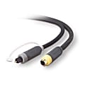 Belkin PureAV Blue Series S-Video and Digital Optical Audio Cable - 12ft