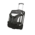Denco Sports Luggage Nylon Rolling Drop-Bottom Travel Duffel, New Mexico Lobos, 22"H x 14"W x 13 1/2"D, Black 1 thumbnail image