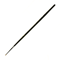 Winsor & Newton Series 7 Kolinsky Sable Pointed Round Paint Brush, Sable Hair, Black Size 3/0