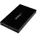 StarTech.com USB 3.1 (10Gbps) 2.5in SATA SSD / HDD Enclosure with Integrated USB-C Cable - SATA I/II/III and UASP Support - Create a fast and portable data storage solution for your USB Type-C enabled laptop including MacBook Chromebook Pixel and Dell XP 1 thumbnail image