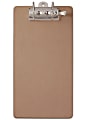 Saunders® Lock-O-Matic Archboard Clipboard, 17 1/2"H x 9"W, Legal, Brown 1 thumbnail image