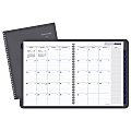 AT-A-GLANCE® DayMinder® Monthly Planner, 8-1/2" x 11", Gray, January to December 2019