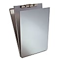 Saunders Top-Opening Form Holder Storage Clipboard, Legal Size, Silver