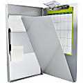 Saunders Snapaks Form Holder Storage Clipboard, Legal Size, Silver