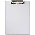 Saunders Clipboard - 0.50" Clip Capacity - 8 1/2" x 12" - Low-profile - Acrylic - Clear - 1 Each 1 thumbnail image