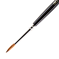 Winsor & Newton Series 7 Kolinsky Sable Pointed Round Paint Brush, Sable Hair, Black Size 3