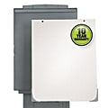 Quartet® Duramax® Total Erase™ Add On Non-Magnetic Dry-Erase Whiteboard, 42" x 24", Metal Frame With White Finish 1 thumbnail image