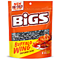 Bigs Buffalo Wing Sunflower Seeds, 5.35 Oz, Pack Of 12 Snack Bags