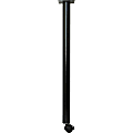 Special-T Kingston Training Table Post Leg Base - Black Post Leg Base - 27.75" Height x 2" Width - Assembly Required