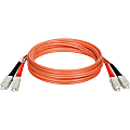 Eaton Tripp Lite Series Duplex Multimode 62.5/125 Fiber Patch Cable (SC/SC), 3M (10 ft.) - Network cable - N306010 1 thumbnail image