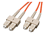 Eaton Tripp Lite Series Duplex Multimode 62.5/125 Fiber Patch Cable (SC/SC), 3M (10 ft.) - Network cable - SC multi-mode (M) to SC multi-mode (M) - 3.1 m - fiber optic - duplex