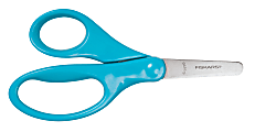 Fiskars® Scissors For Kids, Grades PreK-2nd, 5", Blunt, Assorted Colors 1 thumbnail image