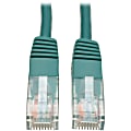 Eaton Tripp Lite Series Cat5e 350 MHz Molded (UTP) Ethernet Cable (RJ45 M/M), PoE - Green, 5 ft. (1.52 m) - N002005GN 1 thumbnail image