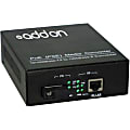 AddOn 10/100/1000Base-TX(RJ-45) to 1000Base-BXD(SC) BiDi SMF 1550nm/1310nm 20km POE Media Converter - 100% compatible and guaranteed to work