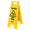 Rubbermaid® Caution Wet Floor Safety Sign, 25" x 11", Yellow 1 thumbnail image