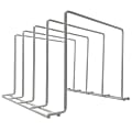 Better Houseware Steel 4-Section Vertical Organizer, Medium, White 1 thumbnail image