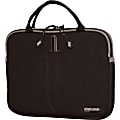 Mobile Edge SlipSuit Carrying Case (Sleeve) iPad, Tablet PC - Black - Water Resistant - Neoprene - Handle - 8.5" Height x 10.5" Width x 1" Depth 1 thumbnail image