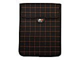 Mobile Edge NeoGrid iPad or any 10.1" Tablet Sleeve - Protective sleeve for tablet - neoprene - black/orange 1 thumbnail image