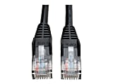 Tripp Lite 50ft Cat5e / Cat5 Snagless Molded Patch Cable RJ45 M/M Black 50' - Patch cable - RJ-45 (M) to RJ-45 (M) - 50 ft - UTP - CAT 5e - booted, snagless - black 1 thumbnail image