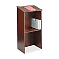 Safco Stand-Up Lectern, Mahogany 1 thumbnail image