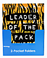 Inkology 2-Pocket Portfolios, Vicky Yorke, 9-1/2" x 11-3/4", Assorted Designs, Pack Of 24 Folders