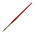 Winsor & Newton Sceptre Gold II Short-Handle Paint Brush 101, Size 7, Round Bristle, Sable Hair, Terracotta 1 thumbnail image