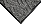 M+A Matting Waterhog Max Diamond Classic Floor Mat, 3' x 10', Grey Ash 1 thumbnail image