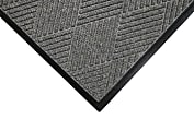 M+A Matting Waterhog Max Diamond Classic Floor Mat, 3' x 10', Grey Ash 1 thumbnail image