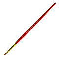 Winsor & Newton Sceptre Gold II Short-Handle Paint Brush 606, 1/8", One-Stroke Bristle, Sable Hair, Terracotta 1 thumbnail image