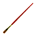 Winsor & Newton Sceptre Gold II Short-Handle Paint Brush 606, 3/8", One-Stroke Bristle, Sable Hair, Terracotta 1 thumbnail image