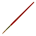 Winsor & Newton Sceptre Gold II Short-Handle Paint Brush 101, Size 6, Round Bristle, Sable Hair, Terracotta 1 thumbnail image