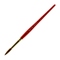 Winsor & Newton Sceptre Gold II Short-Handle Paint Brush 101, Size 10, Round Bristle, Sable Hair, Terracotta 1 thumbnail image