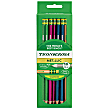 Ticonderoga Wooden Pencils, Pre-Sharpened, #2 HB Soft, Metallic Colors, 10 Ct 1 thumbnail image