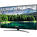 LG 55SM8600PUA - 55" Diagonal Class (54.6" viewable) - Nano 8 Series LED-backlit LCD TV - Smart TV - webOS, ThinQ AI - 4K UHD (2160p) 3840 x 2160 - HDR - edge-lit, Nano Cell Display 1 thumbnail image