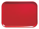 Cambro Camtray Rectangular Serving Trays, 14" x 18", Signal Red, Pack Of 12 Trays 1 thumbnail image