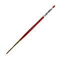Winsor & Newton Sceptre Gold II Short-Handle Paint Brush 303, Size 3, Lettering Bristle, Sable Hair, Terracotta 1 thumbnail image