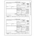 ComplyRight® 1099-INT Tax Forms, 2-Up, Recipient Copy B, Laser, 8-1/2" x 11", Pack Of 50 Forms 1 thumbnail image