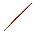 Winsor & Newton Sceptre Gold II Short-Handle Paint Brush 101, Size 5, Round Bristle, Sable Hair, Terracotta 1 thumbnail image