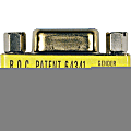 Eaton Tripp Lite Series Compact/Slimline DB9 Coupler Gender Changer (F/F) - 1 x 9-pin DB-9 Female - 1 x 9-pin DB-9 Female 1 thumbnail image