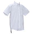 Royal Park Boys Uniform, Husky Short-Sleeve Polo Shirt, Medium, White